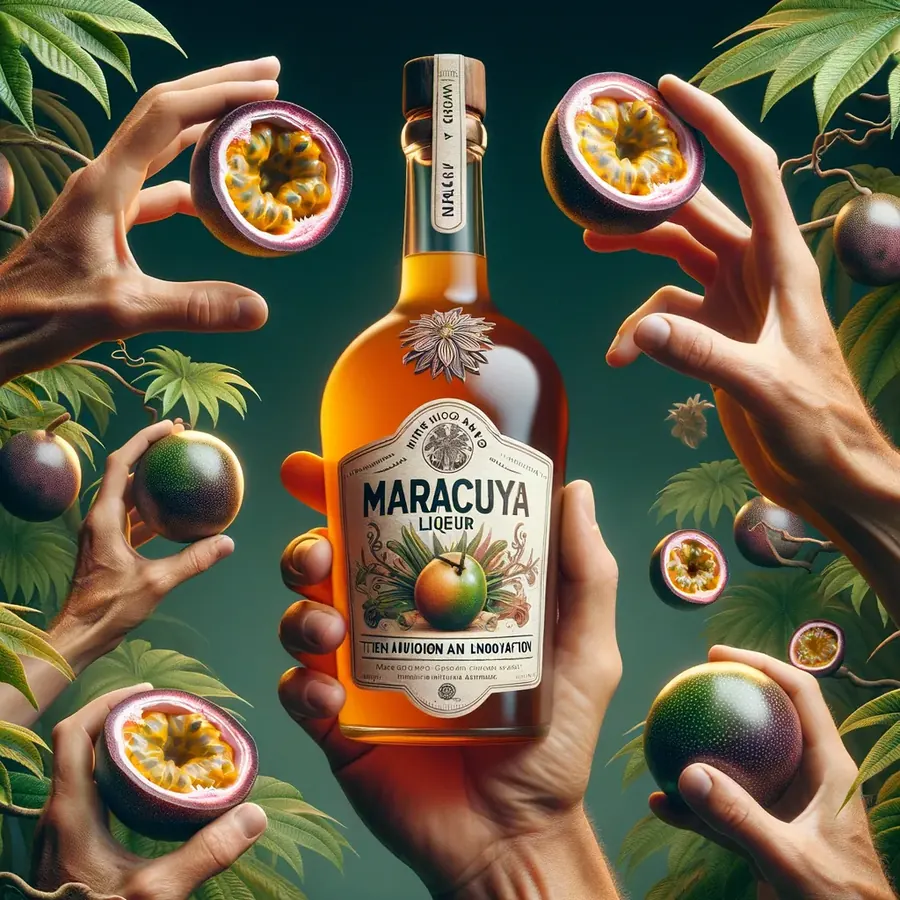 Licor de maracuyá de Manos Mágicas