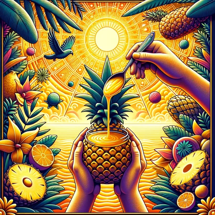 Mermelada de piña de Manos Mágicas