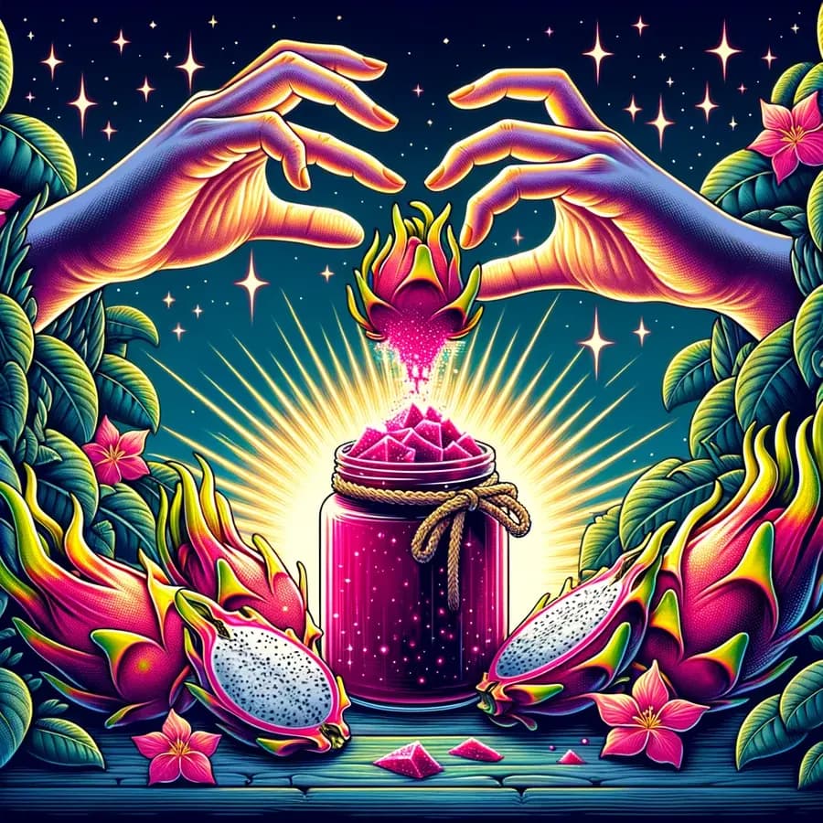 Mermelada de pitahaya de Manos Mágicas